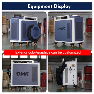 DMK 1500W/2000W Air-Cooled Handheld 2D Additive Texturing Fiber Laser Cleaning Machine for Stainless Steel Rust <b>Stone</b> Oil Paint - Product Image 2