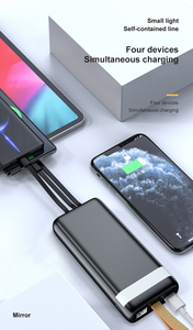 Productos de Tendencia <span class=keywords><strong>2026</strong></span>, Banco de Energía de 20000 mAh con Cable Integrado, Puerto de Salida que Incluye Tipo-C para Micro - Product Image 4