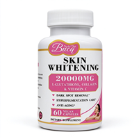 Capsules de glutathion réduit 2000 mg pour éclaircir la peau avec ALA, vitamine C ou extrait de pépins de raisin