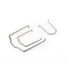 Colliers de serrage de radiateur en acier inoxydable pour BMW YC102447 300-1, type fer à cheval à ressort, pièces de rechange et de réparation - Product Image 1
