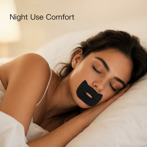 Cerotto per Chiusura Orale Notturna, Previene la Respirazione Orale, Corregge l'Apertura della Bocca, per Adulti e Bambini, Favorisce un Sonno Profondo, Cerotto Anti-Russamento - Product Image 1