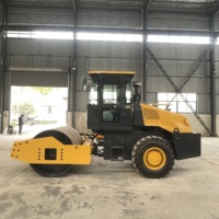 Rouleau à tambour unique certifié CE YSW208 de 8 tonnes avec moteur diesel Changchai de 68 kW