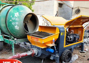 Giá máy bơm bê tông mini chạy dầu, nhỏ gọn, di động, tùy chỉnh - Product Image 2