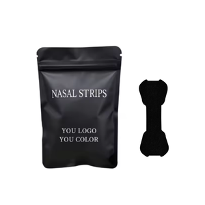 Parches Nasales <span class=keywords><strong>de</strong></span> Látex a Prueba <span class=keywords><strong>de</strong></span> Sudor para Aliviar la Congestión Nasal, Tiras Nasales Extra Fuertes para Respirar y Evitar los Ronquidos - Product Image 1