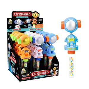 Juqi Wiggle Giggle, Juguete con Forma de Astronauta, Caramelo Relleno de Caramelo Sin Azúcar, Juguete Novedoso |   Juguete Infantil con Dulces Sin Azúcar - Product Image 1