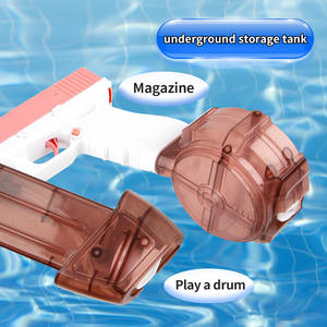 Strand/Schwimmbad Langstrecken-Wassers chießen Blaster Elektrisches kontinuierliches Brennen Wasser pistole Spielzeug für Kinder & Erwachsene Spielen im Freien - Product Image 4