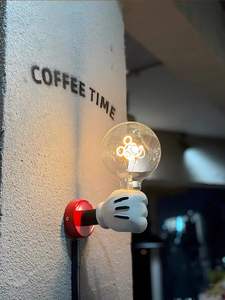 Moderna Lampada Notturna Portatile in Alluminio a Forma <span class=keywords><strong>di</strong></span> <span class=keywords><strong>Topolino</strong></span>, Minimalista e Creativa per Camera da Letto dei Bambini - Product Image 3