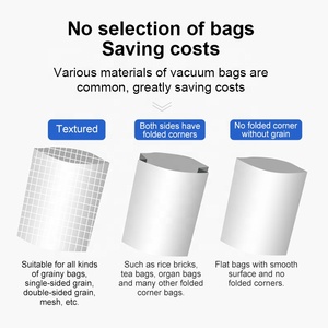 Máquina de Envasado al Vacío Industrial de Doble Bomba de Bajo Precio Modelo 1000 para Sacos Grandes, Tipo Largo, para Granos Húmedos y Secos, Cereales, Frijoles y Arroz - Product Image 4