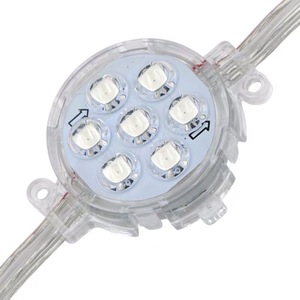 Treo <span class=keywords><strong>LED</strong></span> điểm ảnh Ánh sáng nút cho vườn cây trang trí, 12V RGB <span class=keywords><strong>pixel</strong></span> module với sigil coler | <span class=keywords><strong>LED</strong></span> <span class=keywords><strong>Pixel</strong></span> - Product Image 3