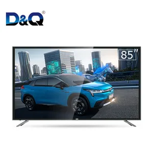DQ 85 인치 4k 스마트 tv led 평면 TV 4K 안드로이드 스마트 tcl lg 화면 부드러운 새로운 2022 저렴한 안티 브레이크 히트 어린이 홈