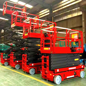 منصة رفع ذاتية الدفع بطول 4-18 متر مع وظيفة تحذير السلامة - Product Image 4