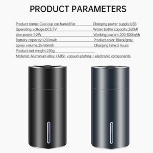 Humidificador de Aire Portátil de Aleación de Aluminio, Difusor de Aroma con Luz Nocturna, Silencioso, Eléctrico, para Hogar y Auto, 4 en 1 para Redmi Note 12 Pro - Product Image 3