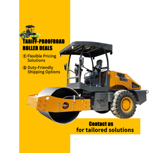 Горячая распродажа: Двухвальный вибрационный каток для асфальта и бетона (1 тонна, 1.2 тонны, 1.5 тонны, 2 тонны) на дизельном топливе – цена по запросу - Product Image 5