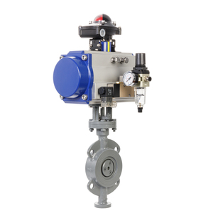 Normal Metal <b>Sealing</b> with Pneumatic Drive up to Dn600 for Single Acting (90 Degree Rotary) - Product Image 3