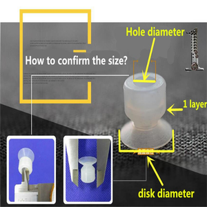 Poderosa bomba industrial, cnc vermelho smc ventosa de vácuo de silicone ventosa - Product Image 6