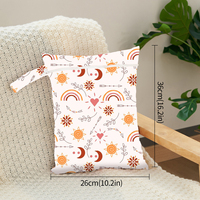 Nouveaux produits personnalisés Sac humide flexible Sac humide personnalisé réutilisable Sacs humides lavables et étanches avec marque privée