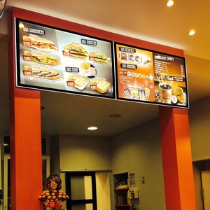 Supertise เคเอฟซีอาหารอย่างรวดเร็วคาเฟ่คณะกรรมการเมนูแสดงสว่างนำเมนู Backlit โฆษณาสั่งอาหารกล่องไฟโฆษณา - Product Image 4