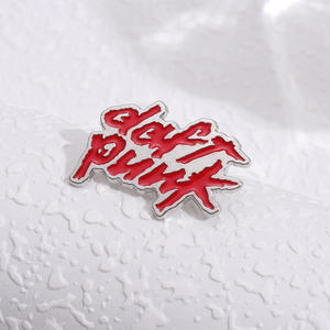 Pin de Esmalte Clásico de la Banda <span class=keywords><strong>Daft</strong></span> <span class=keywords><strong>Punk</strong></span>, Insignia de Aleación de la Banda Musical Eléctrica - Product Image 5