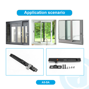 อุปกรณ์ประตูและหน้าต่างอลูมิเนียมราคาโรงงาน ตัวล็อคแบบเกี่ยวสำหรับหน้าต่างบานเลื่อน - Product Image 4