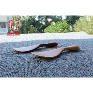 Japanese Style Wooden Rice Paddle Set 6 Pieces Hand Carved Natural Wood Spatula For Serving Rice And Cooking Utensils - Product Image 3