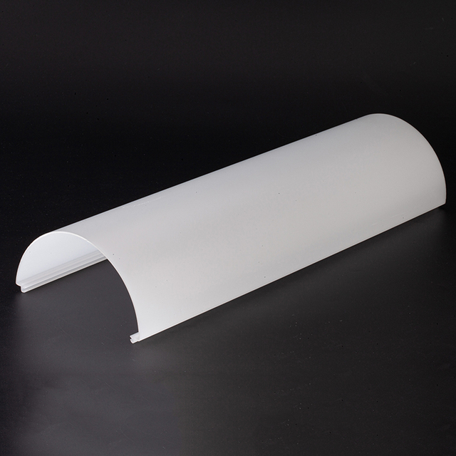 Customized Extrusion Polycarbonate Plastic LED Light Cover LED Strip Light Diffuser