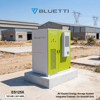 Bluetti ES125X Système de Stockage d'Énergie (BESS) Haute Efficacité 125kW-750kW 1MWh Batterie LiFePO4 Inverseur Refroidi par Air Protection IP55 Contre la Poussière, l'Eau et les Chocs