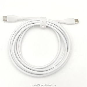 60W PD Fast Charging Type C Sync Cable 6ft USB C to C Charging Cord for iPhone 15 Pro Max Promotional USB Gadget