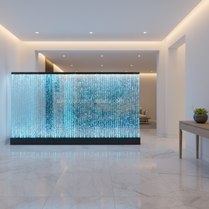 Mur de bulles LED sur pied H2m, écran LED et séparateur, fonction mur de bulles LED, mur <span class=keywords><strong>d</strong></span>'<span class=keywords><strong>eau</strong></span> LED pour la maison, le bureau, l'hôtel, la <span class=keywords><strong>salle</strong></span> sensorielle - Product Image 4
