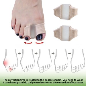 Orthèse <span class=keywords><strong>souple</strong></span> SEBS pour hallux valgus à trou unique pour gros orteil - Product Image 3