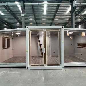 Casa Contenedor Plegable de Alta Calidad con Doble Ala, 40FT/20FT, Prefabricada, Móvil, Moderna, Expandible, 3 Dormitorios, Sala de Estar, Escuela - Product Image 5