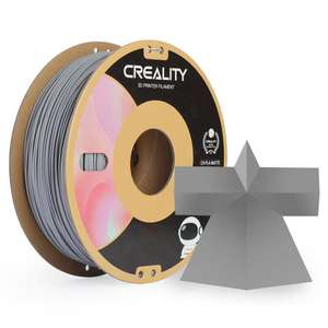 Filament d'impression 3D <span class=keywords><strong>Creality</strong></span> <span class=keywords><strong>PLA</strong></span> mat 1,75 mm 1 kg gris mat - Product Image 1