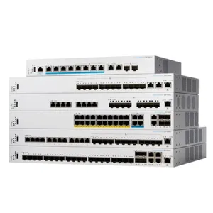 Commutateurs CBS350-24P-4X-CN C-Business 350 24 ports 10/100/1000 PoE + avec budget d'alimentation 195W, 4 10 Gigabit SFP +, montable en rack