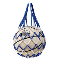 Sac de rangement en filet de polyester de 55 cm pour l'entraînement au football et au basketball, fabriqué en Chine, modèle générique