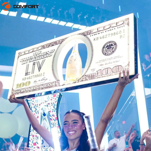 Chúng tôi đô la hóa đơn rượu vang Thanh dịch vụ chai trình bày glorifier tàu sân bay bar phòng chờ bên sự kiện cho hộp đêm - Product Image 3