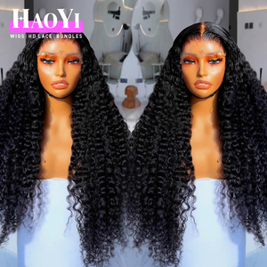 วิกผมหยิกธรรมชาติแท้จากพม่า 100% ขนาด 30 นิ้ว วิกผมแบบ HD Lace Frontal ขายส่งจากผู้ผลิต วิกผมมนุษย์แท้เกรด 12A ไม่ต้องใช้กาว - Product Image 1