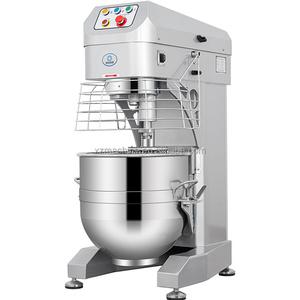 Cocina comercial 60L Mezclador de alimentos Licuadoras de panadería industrial Mezclador de masa de pie - Product Image 1