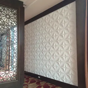 现代风格3d pvc面板de pred浮雕效果壁画壁纸用于房屋装饰