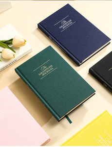 Agenda Giornaliera di Gratitudine 2027, Planner con Copertina in Lino, Quaderno per Pianificazione - Product Image 4