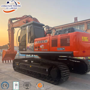 รถขุดตีนตะขาบฮิตาชิ ZX350-3G ของญี่ปุ่น พร้อมบูมแข็งแรง หมุดกระชับ ความสามารถในการขุดที่ยอดเยี่ยม เครื่องยนต์ เกียร์ และมอเตอร์ - Product Image 1