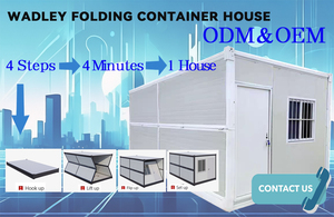 Casas Contenedor Plegables Prefabricadas de 20-40 pies, Oficina Modular y Casa de 3 Dormitorios para Uso como Almacén en Venta - Product Image 5