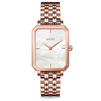 Montres de marque pour femmes, montres de luxe pour femmes en nacre, montre-bracelet étanche pour filles