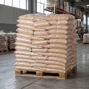 Granulés de bois dur A1&2 disponibles, sacs de 15 kg, briquettes de charbon blanc de 6-8 mm pour barbecue en promotion - Product Image 2