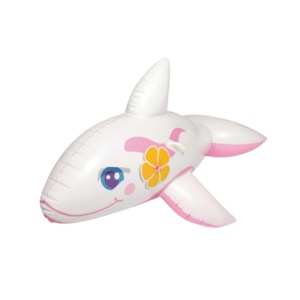 Flotador Inflable de Ballena Beluga de 148*84*68 CM con Asa para Piscina - Product Image 1
