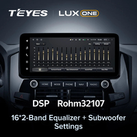 Radio Multimedia para Coche TEYES LUX ONE para Mitsubishi Pajero 4 V80 V90 2006 - 2024 con Video