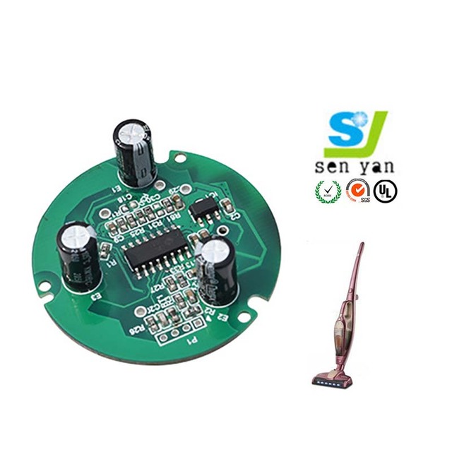 ODM Senyan Smart Electronics Audio Controller PCBA Board with Green Solder Mask FR-4 Material for Hanging Headset Earphone
