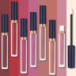 Wholesale Luxury Makeup Waterproof Velvet Lip Stick Vegan Private Label Matte Liquid <b>Lipstick</b> - Product Image 3