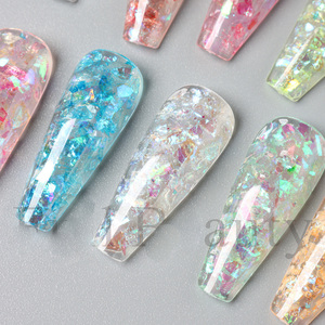 Pegatinas de Lentejuelas Decorativas para Uñas, 12 Colores Aurora, Papel Brillante, Accesorios de Lujo para Manicura, Decoración de Uñas 3D de Plástico, Adhesivos <span class=keywords><strong>OYS</strong></span> - Product Image 4