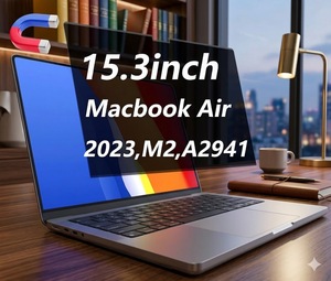 ฟิล์มกันรอยแบบแม่เหล็กสำหรับ MacBook Air M2 15.3 นิ้ว 2023 รุ่น A2941  แบบถอดได้ - Product Image 1