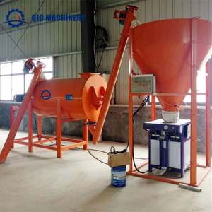 Mélangeur de mortier sec entièrement automatique QIC pour poudre de mastic et plâtre - Product Image 4