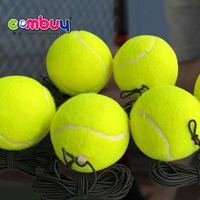 Kit d'entraînement sportif extérieur : Balles de jeu, Bandeau de boxe en plastique, Base et Double balle de tennis pour l'entraînement